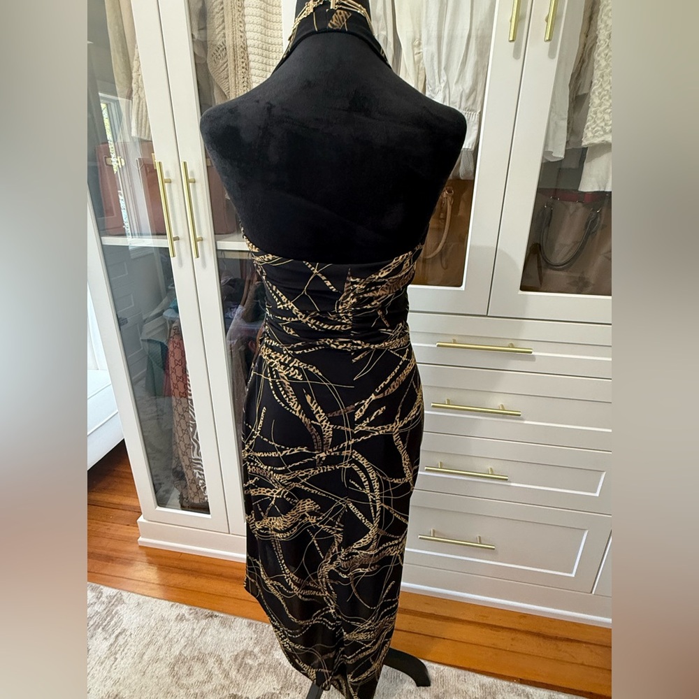 David Meister Halter Dress
